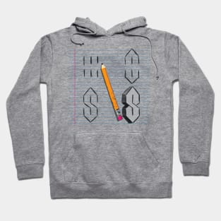 Universal Cool Point S Doodle 90s kids middle school meme Hoodie